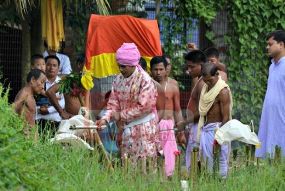 Traditional Ker Puja observed on Tuesday Traditional Ker Puja observed on Tuesday
